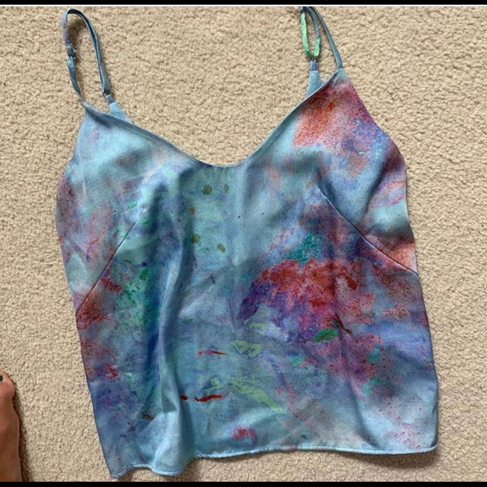 free people tie dye top